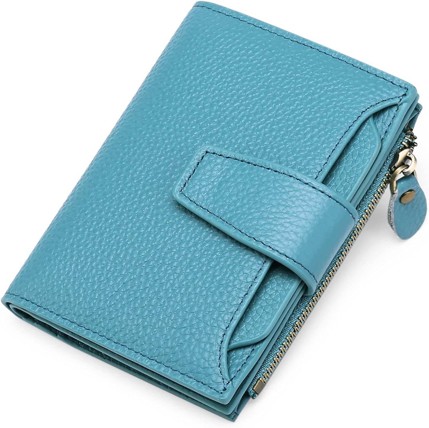 Slim Genuine Leather RFID Wallet for Men