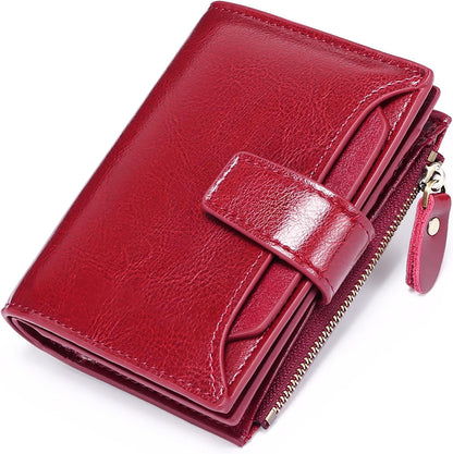 Slim Genuine Leather RFID Wallet for Men