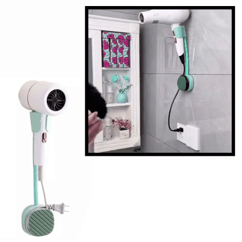 Convenient Hair Dryer Stand Holder - Luxicro