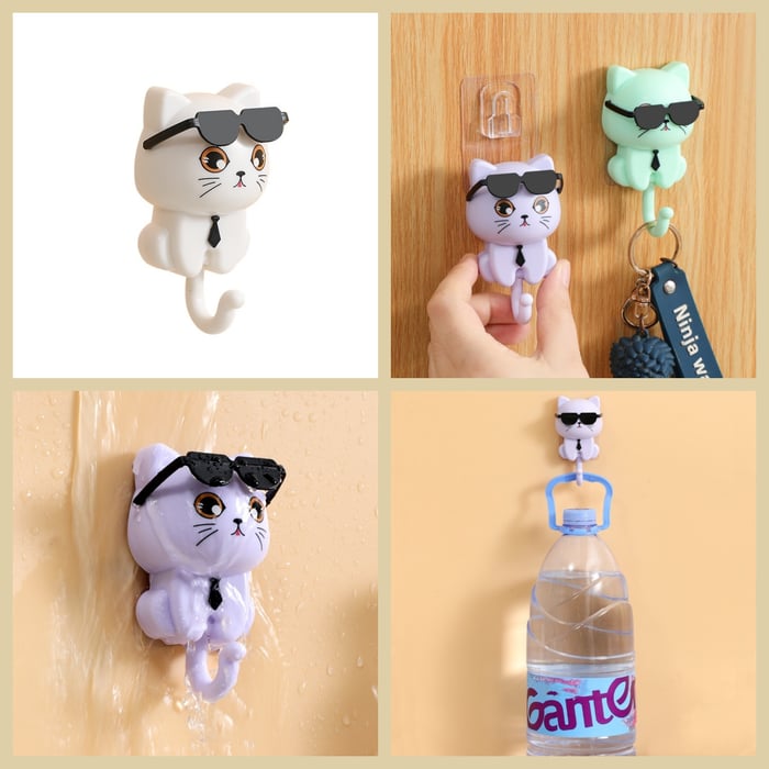 Stylish Kitty Coat Hook