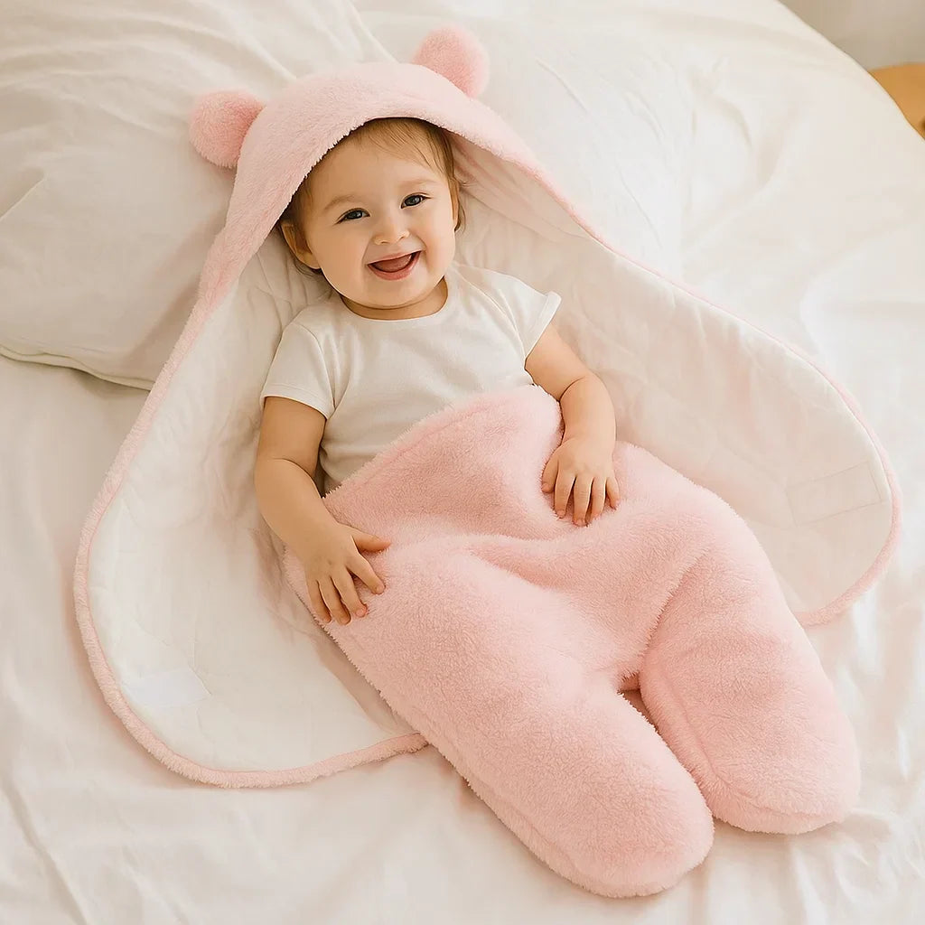 Cute Teddy Soft Blanket and Sleepwear Set