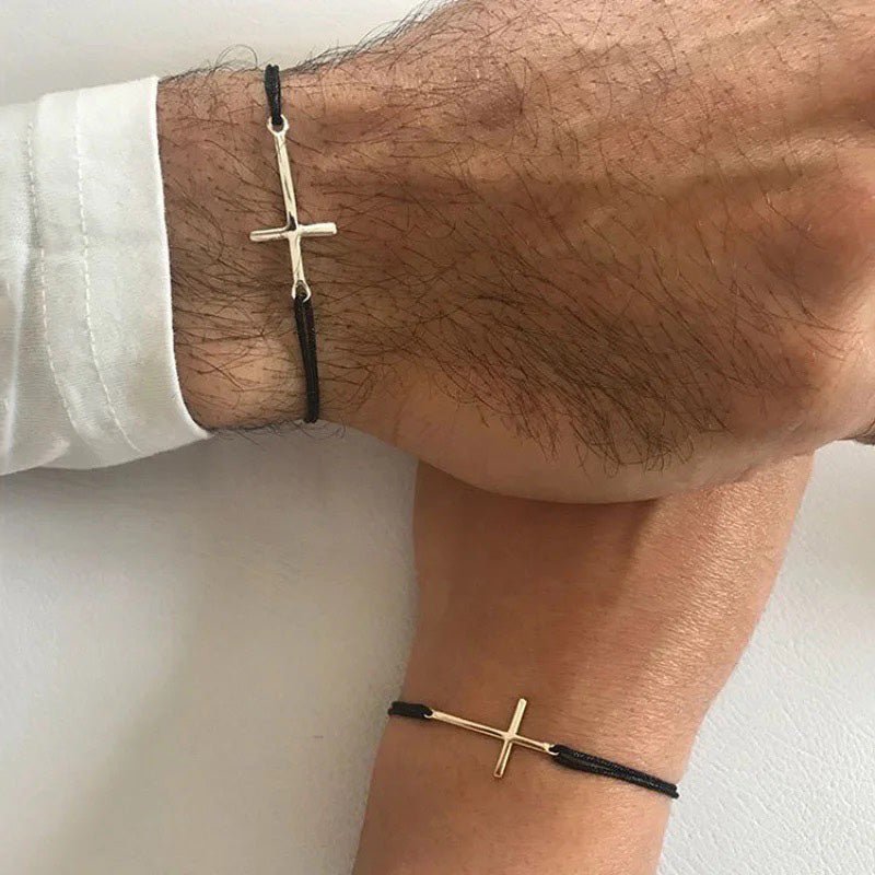 Easy Match Cross Chain Bracelets