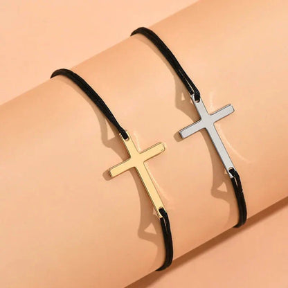 Easy Match Cross Chain Bracelets - Luxicro