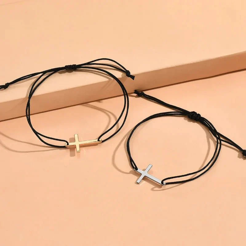 Easy Match Cross Chain Bracelets