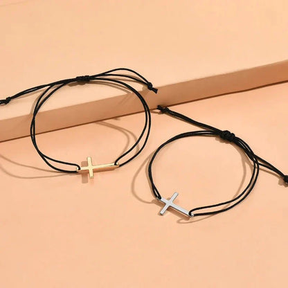 Easy Match Cross Chain Bracelets