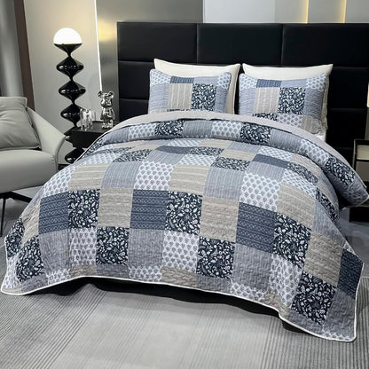 Colorful Quilted Bed Blanket - Luxicro