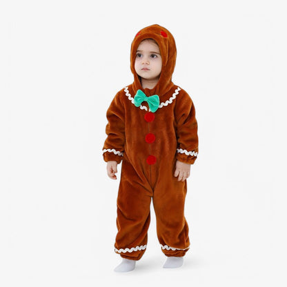 Adorable Kids Christmas onesie Warm Holiday Costume - Luxicro