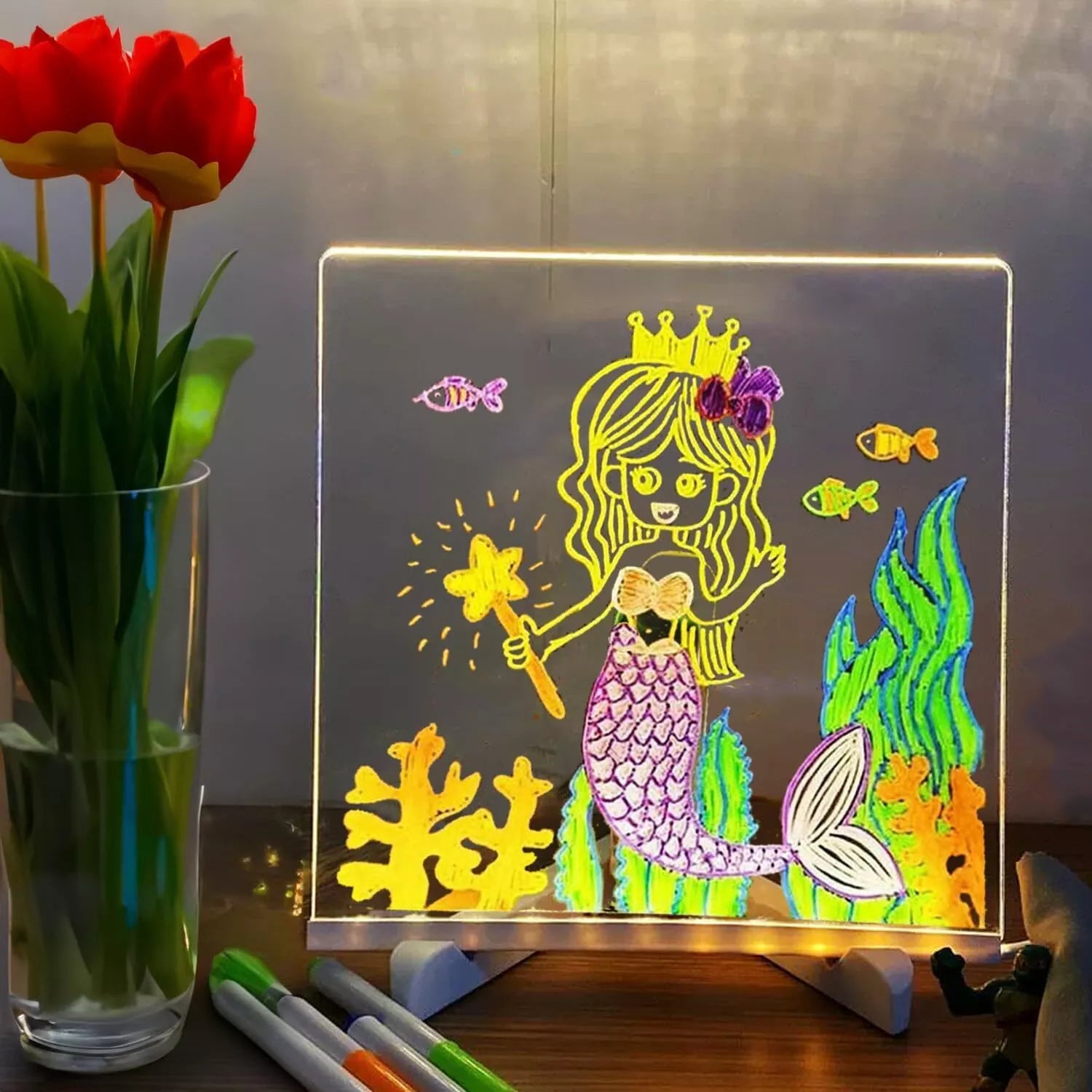 Bright LED Art Drawing Tablet - Luxicro