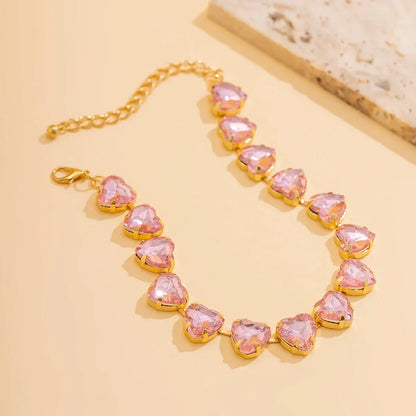 Shining Love Crystal Pendant Necklace