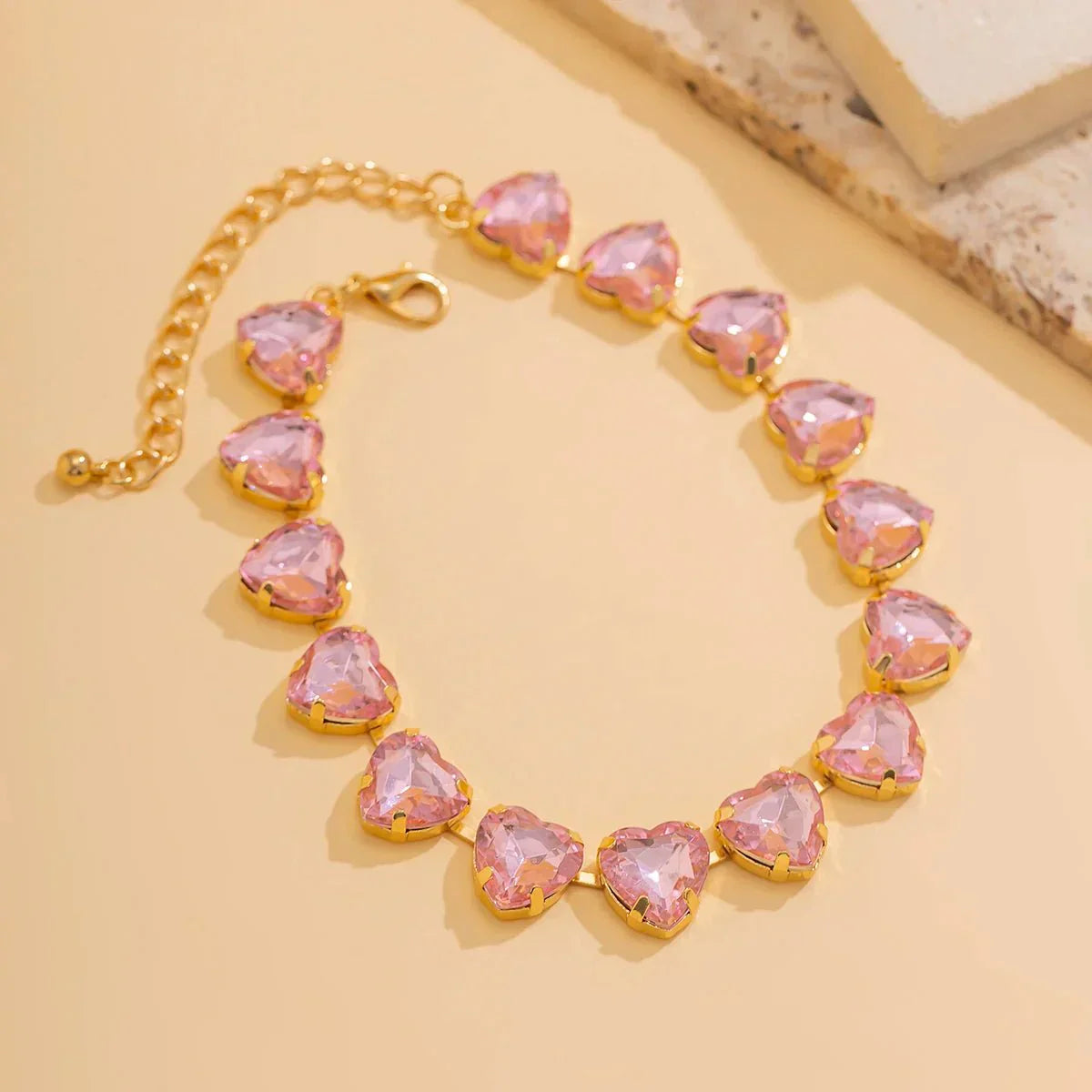 Shining Love Crystal Pendant Necklace