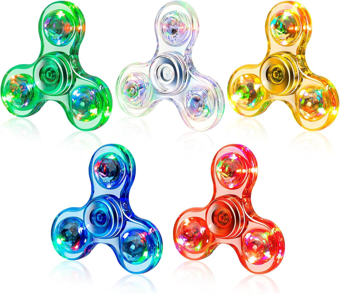 Fun Glow Fidget Spinner Toy