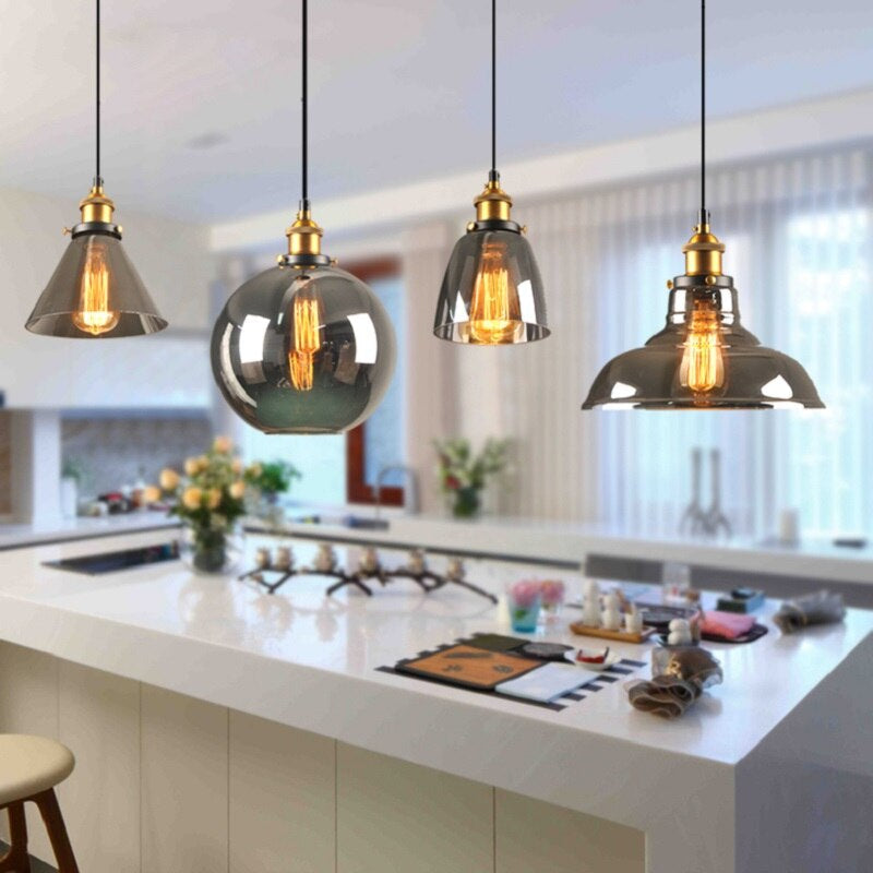 Luxury Glass Hanging Ceiling Light