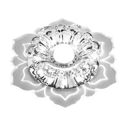 Elegant Glass LED Ceiling Lamp with Modern Design - Luxicro