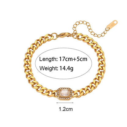 Glamorous Crystal Necklace and Cuff Set