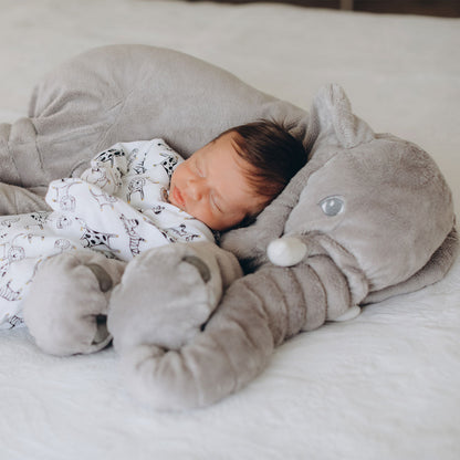 Cozy Cute Elephant Pillow for Kids Sleep - Luxicro