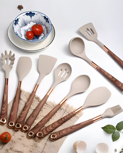 Premium Silicone Kitchen Tool Set for Easy Cooking