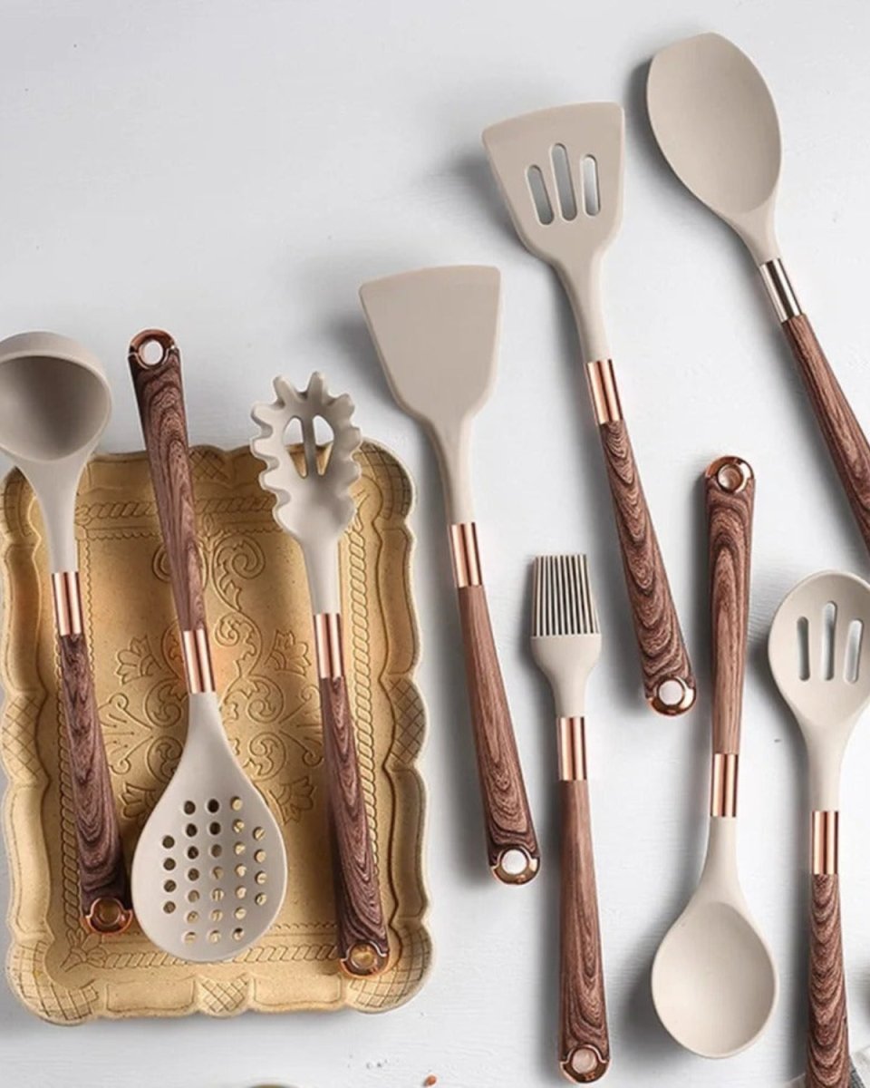 Premium Silicone Kitchen Tool Set for Easy Cooking