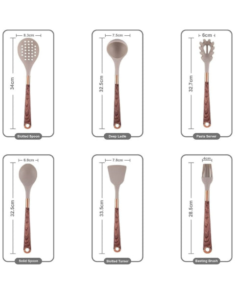 Premium Silicone Kitchen Tool Set for Easy Cooking