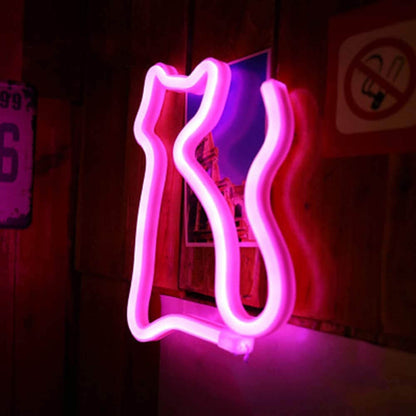 Colorful Kitty Desk Light Lamp