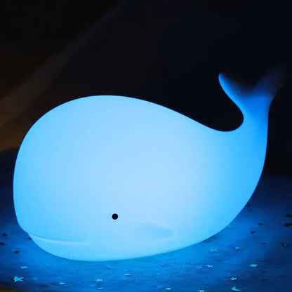 Adorable Whale LED Nightlight with Color Change