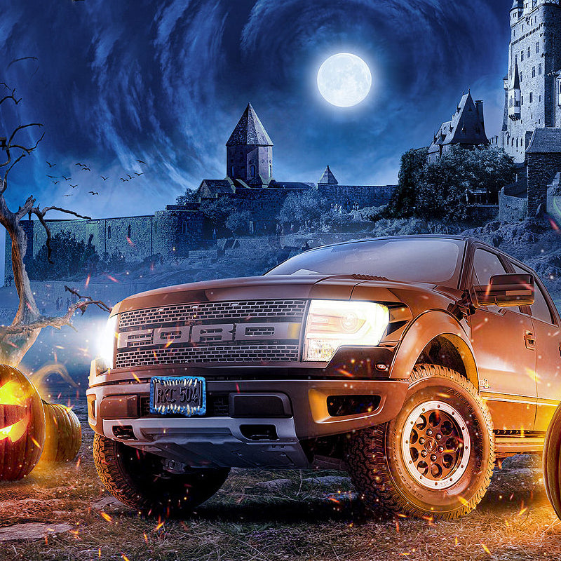 Creepy Vehicle String Lights