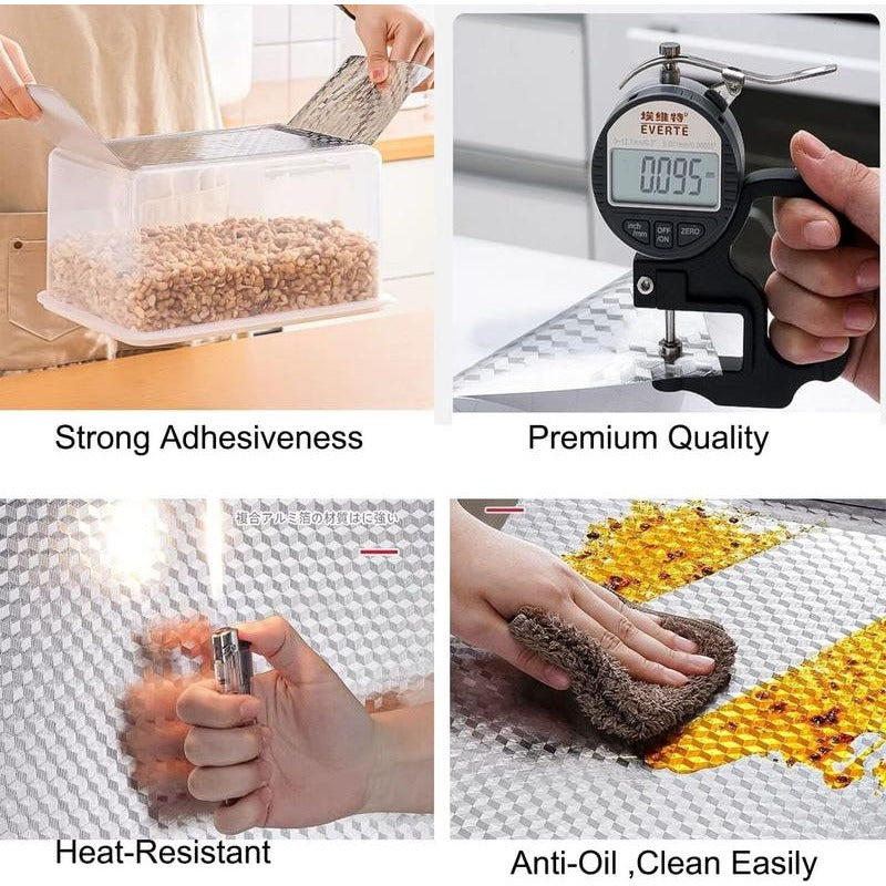 Easy Clean Aluminum Foil Sheet