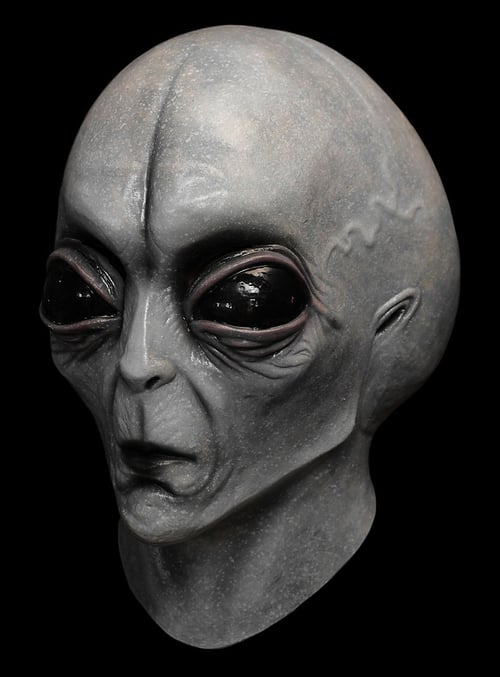 Spooky Alien Latex Halloween Costume Mask