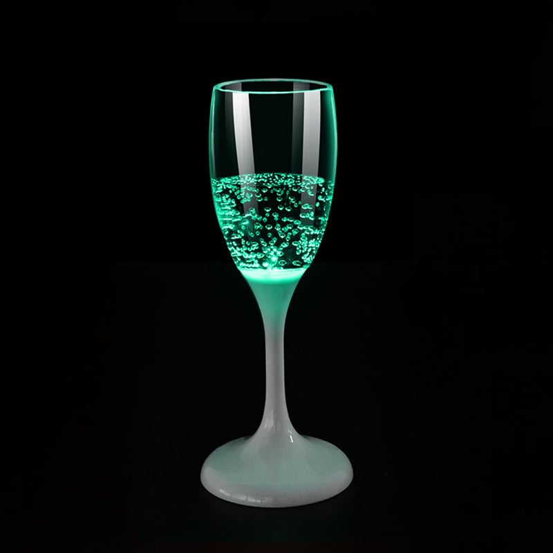Vibrant LED Glow Wine Glasses