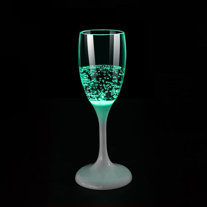 Vibrant LED Glow Wine Glasses