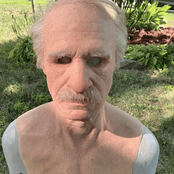 Creepy Scary Halloween Mask Costume