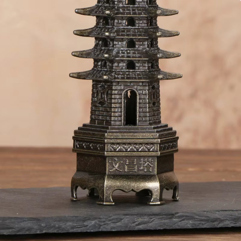 Serenity Waterfall Tower Incense Holder