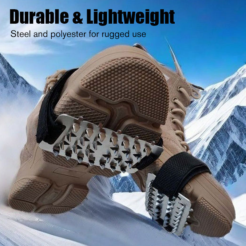 Aggressive Tread Hiking Boot for Ice and Snow