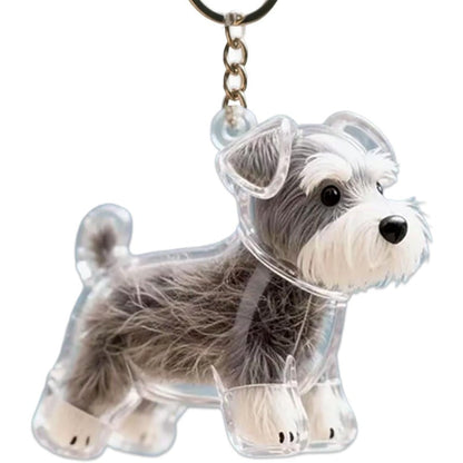 Custom Pet Loss Memorial Keychain - Luxicro