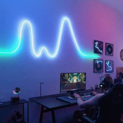 Smartphone Controlled Colorful LED Light Strip - Luxicro
