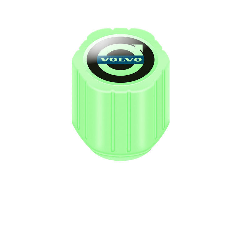 Bright Green LED Tire Valve Stem Caps 20-Pack