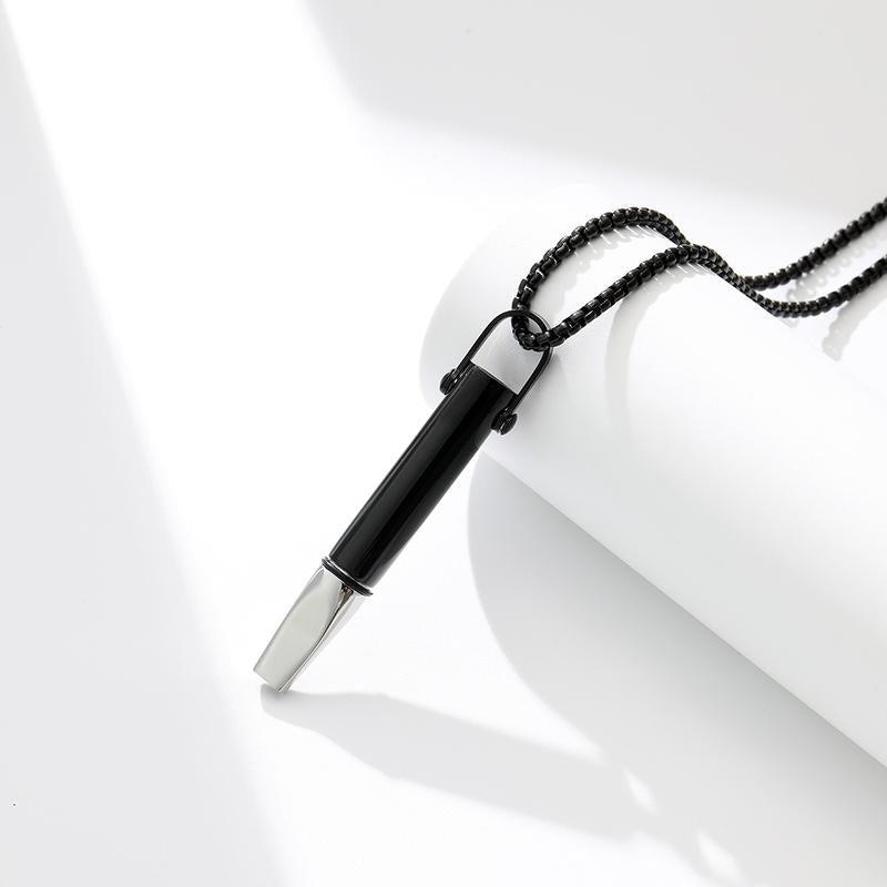 Strong Breathwork Pendant Necklace