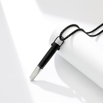 Strong Breathwork Pendant Necklace