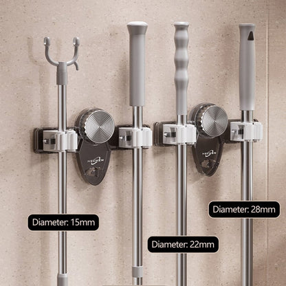 Space Saving Hanging Broom Holder