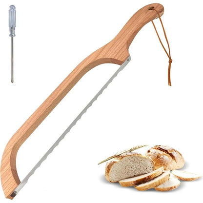 Premium Serrated Bread Slicing Knife - Luxicro