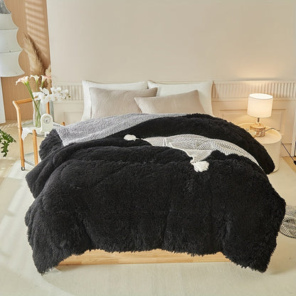 Cozy Faux Fur Warm Throw Blanket