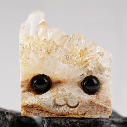 Handcrafted Natural Stone Hedgehog Decoration - Luxicro