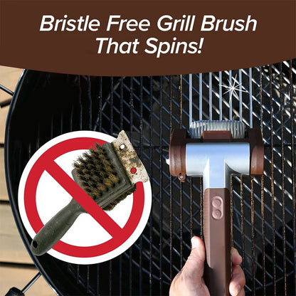 Easy Electric Grill Brush Cleaner