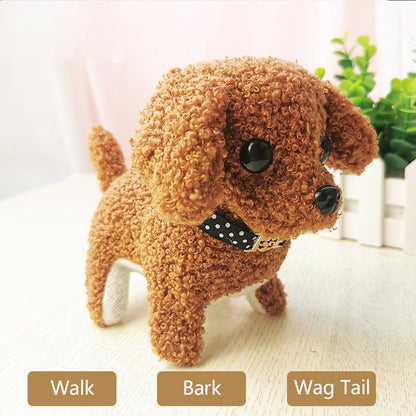 Fun Interactive Plush Dog Toy