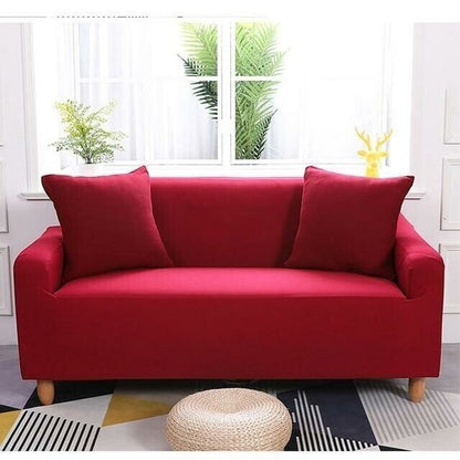 Universal Sofa Stretch Cover - Plain Colors