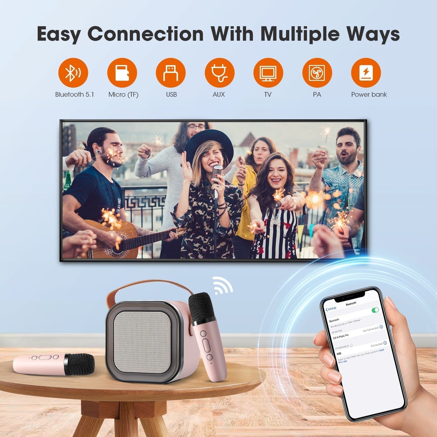 Portable Mini Home Karaoke System