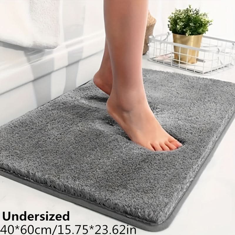 Plush Absorbent Bathroom Mat - Luxicro
