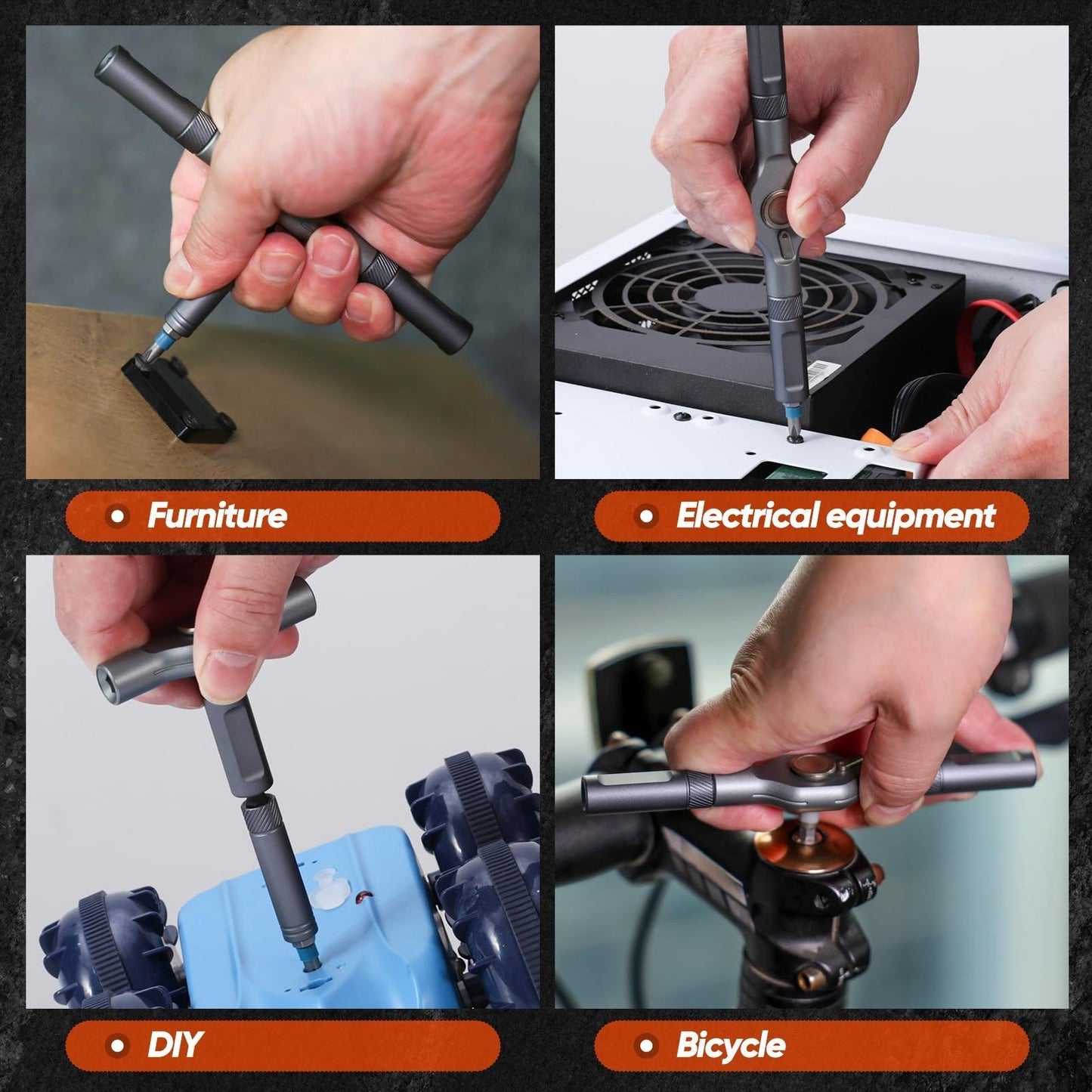 Premium 24-in-1 Multipurpose Screwdriver Kit