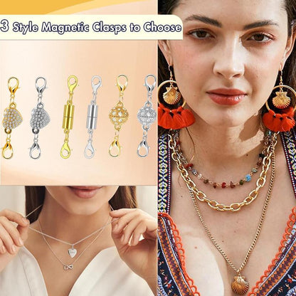 Simple Adjustable Magnet Clasp Extenders