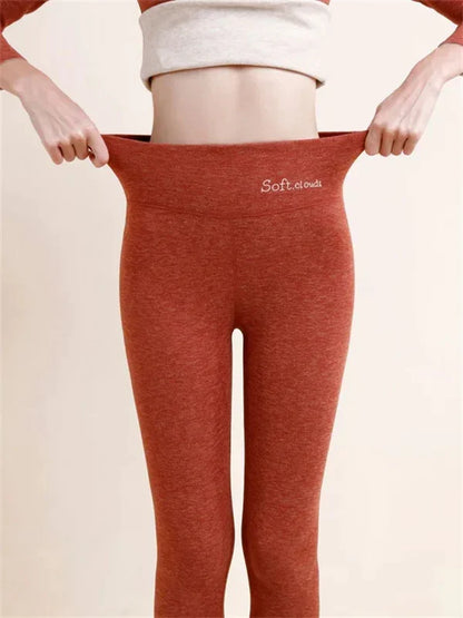 Soft Warm Fleece Lined Winter Leggings
