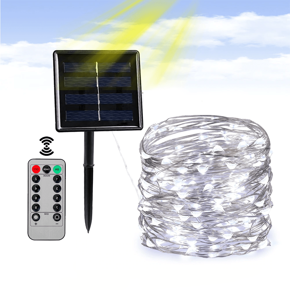 Bright Garden Solar String Lights
